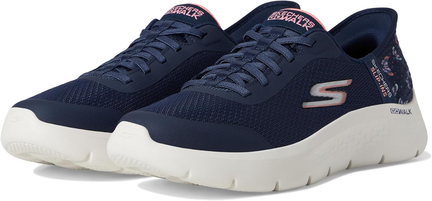Мужские кроссовки Skechers USA Neville 210546, синий/розовый/темно-синий — фото 2