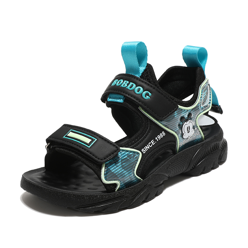 

Детские сандалии для детей от 3 до 7 лет BOBDOG, черный