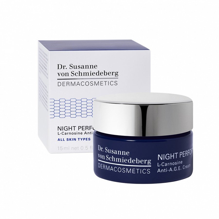 

Ночной крем для лица night performer l-carnosine anti-a g e cream Dr. Susanne Von Schmiedeberg, 15 мл