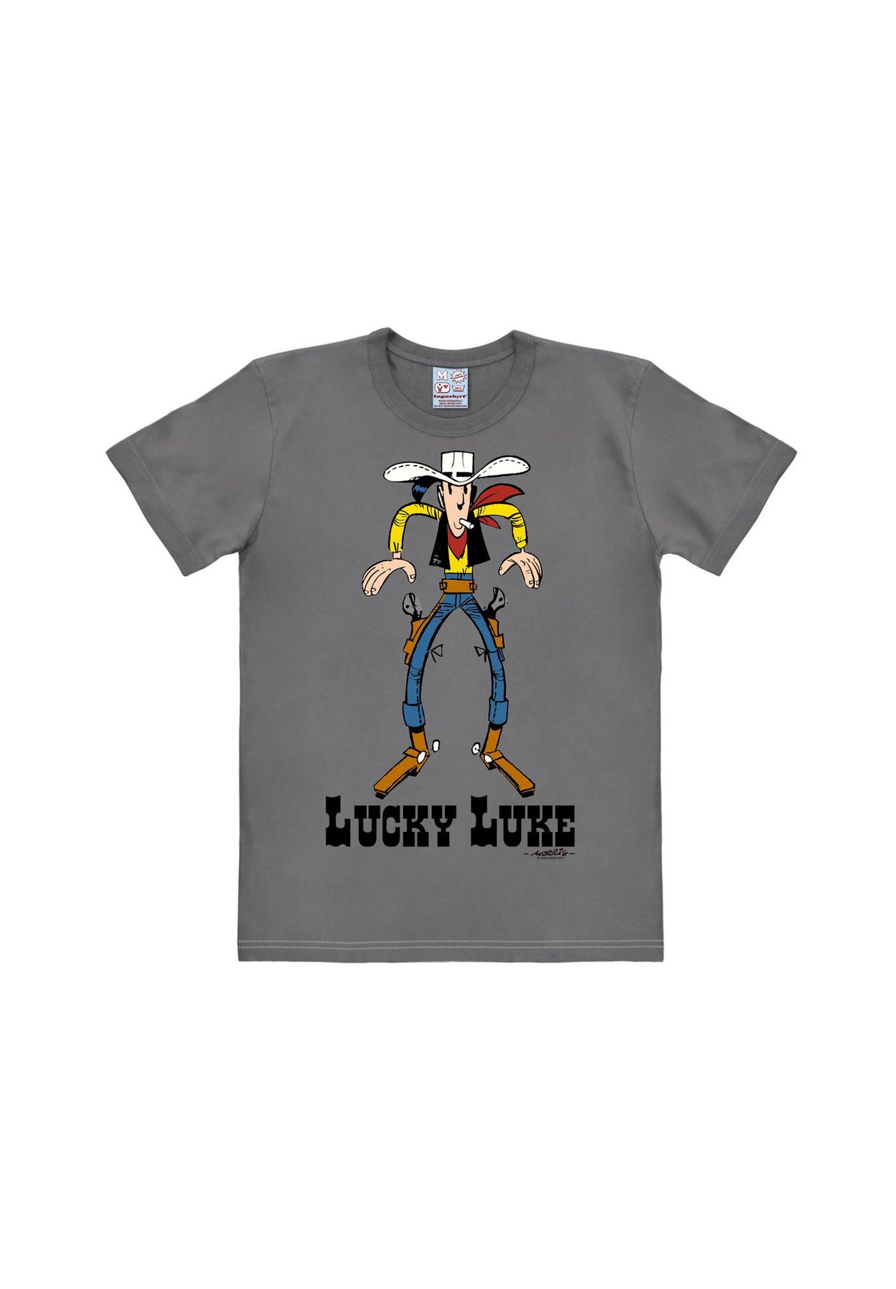 

Футболка Easyfit Lucky Luke - Showdown LOGOSHIRT, серый