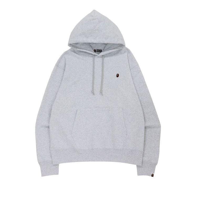 

Худи BAPE Ape Head One Point Relaxed Fit Pullover Hoodie, Grey