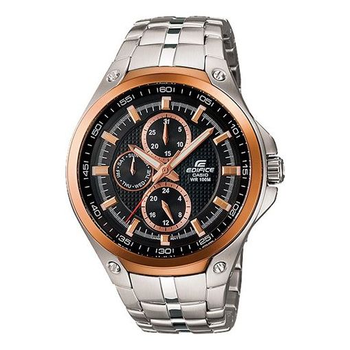 

Часы CASIO Quartz Waterproof Sports EDIFICE Mens Rose Gold Analog