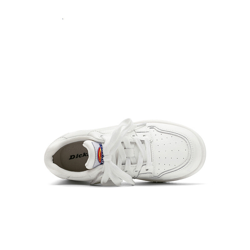 Детские кроссовки для скейтбординга Kids Low-top White Dickies, белый — фото 3