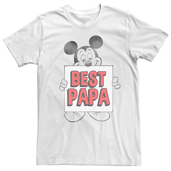 

Футболка мужская Mickey Mouse Traditional Mickey Best Papa Disney