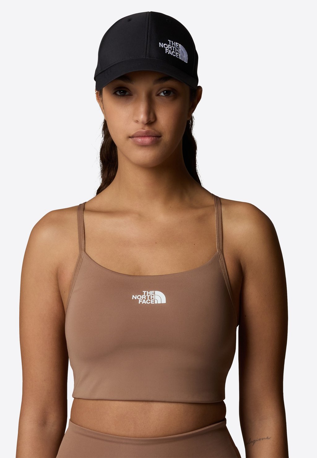 

Спортивный бюстгальтер средней поддержки W FLEX The North Face, коричневый