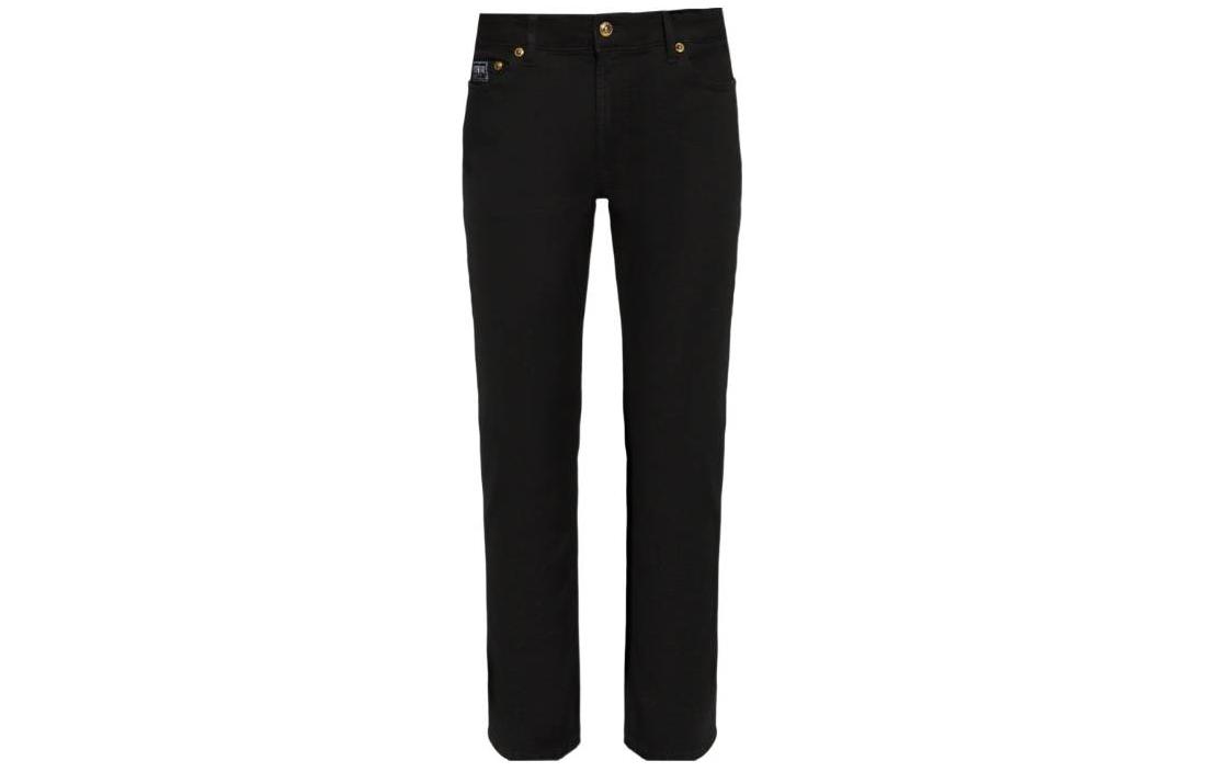 

Джинсы скинни с логотипом Couture VERSACE JEANS, черный