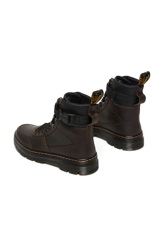 Ботинки кожаные Dr. Martens Combs, коричневый — фото 4