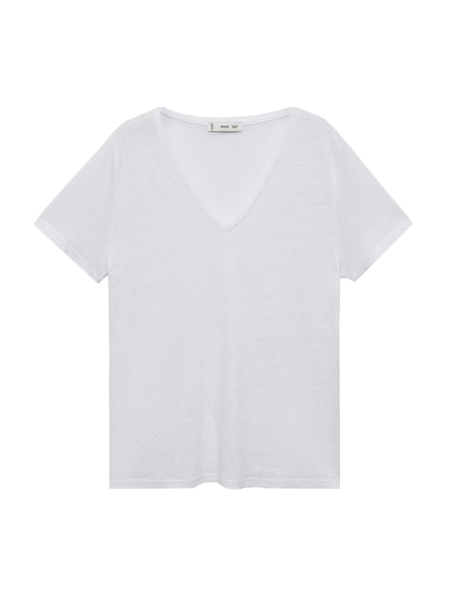 

Рубашка MANGO LINITO, цвет mottled white