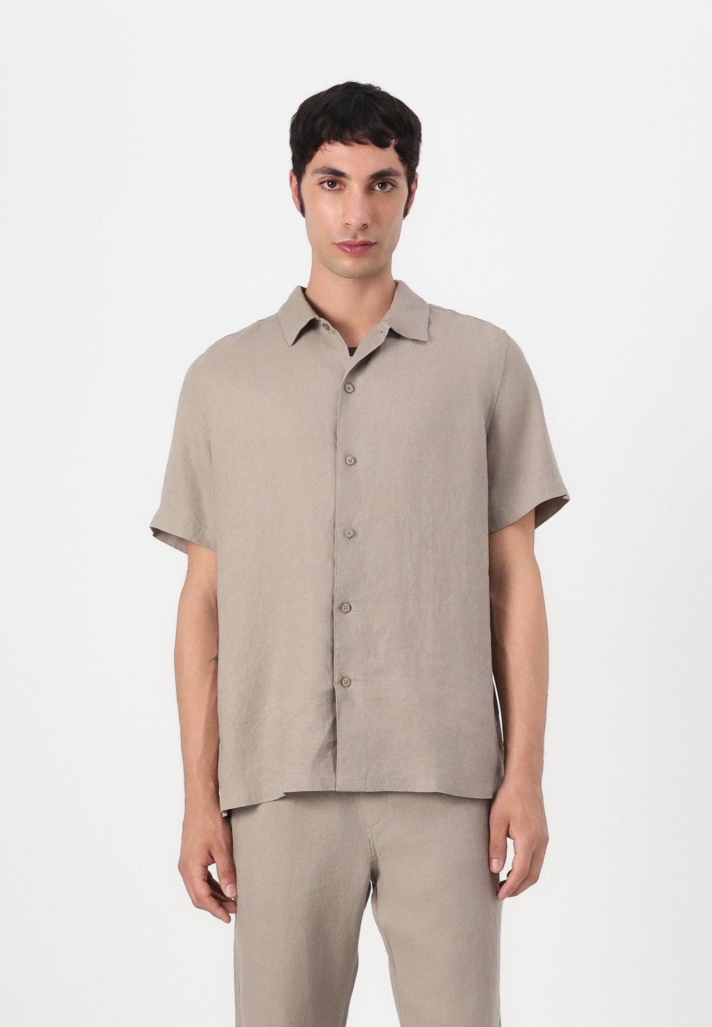 

Рубашка AVAN SHIRT Samsøe Samsøe, бежевый