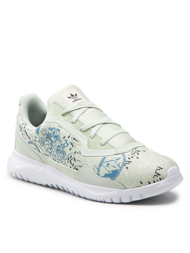 Кроссовки Originals Flex J adidas, зеленый — фото 2
