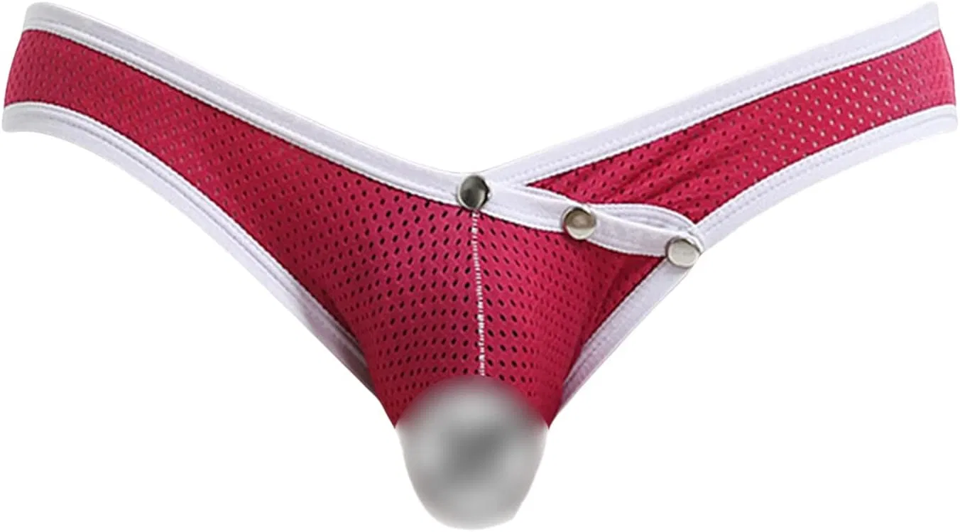 Трусы мужские, Mesh, Rose Red