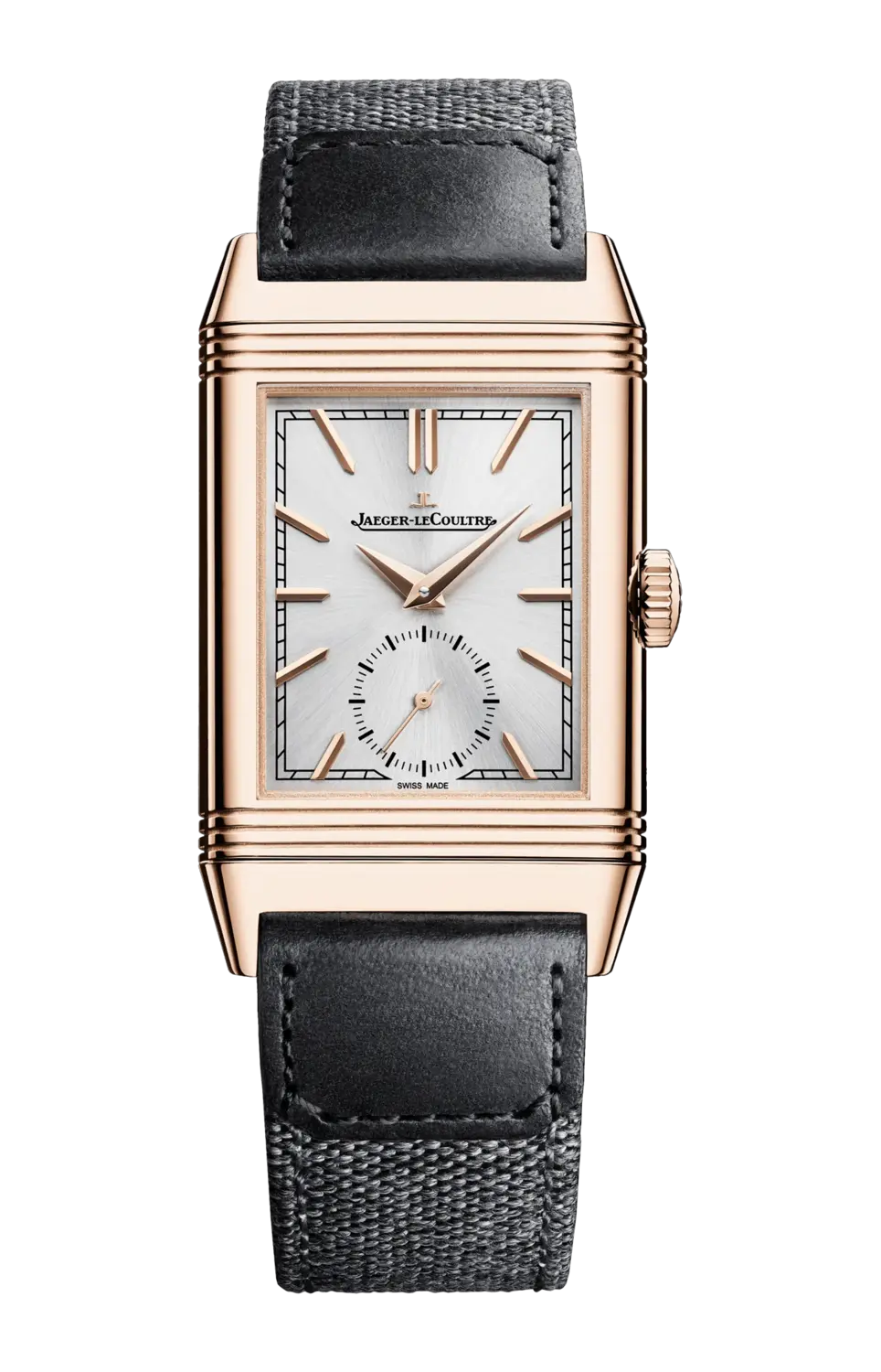 

Часы Jaeger-Lecoultre Reverso tribute с розовым золотом 45,60 х 27,40 мм