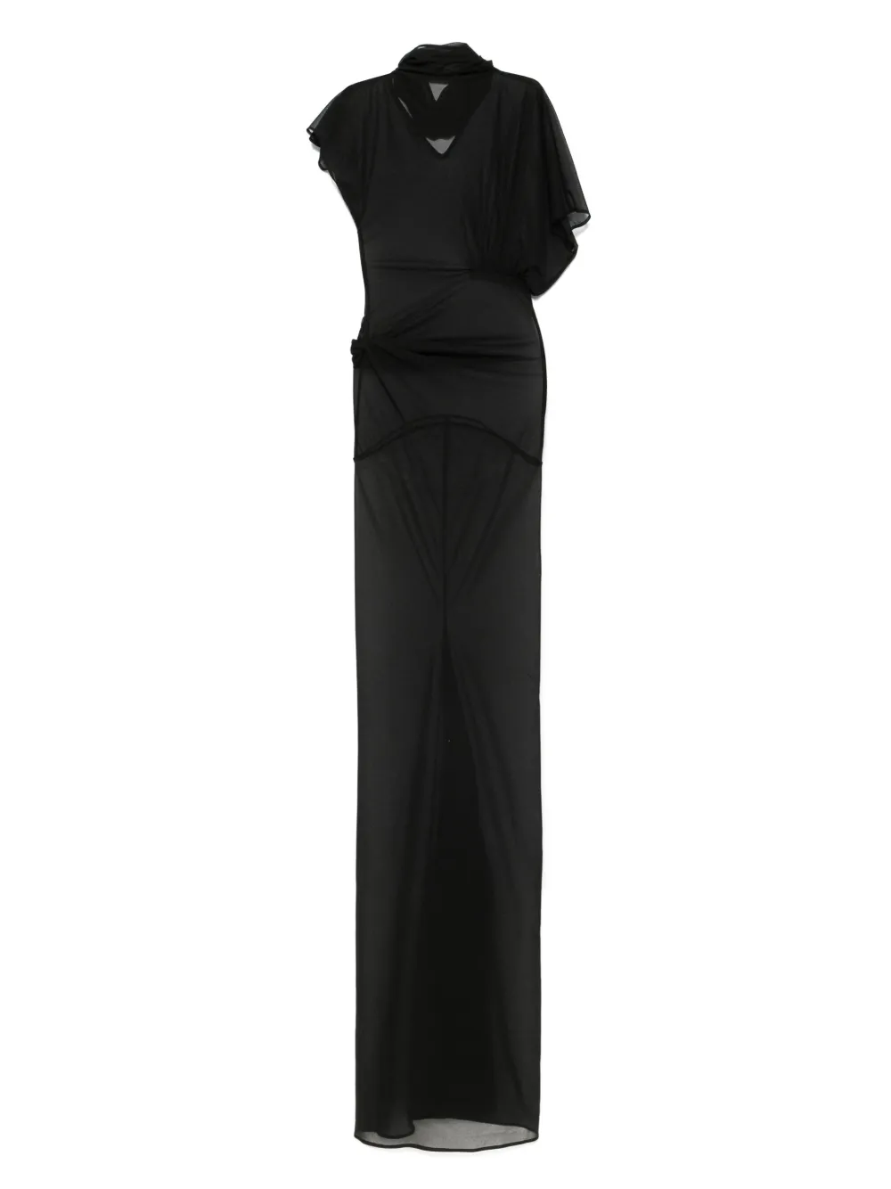 

Платье макси Lilith Rick Owens Lilies, черный