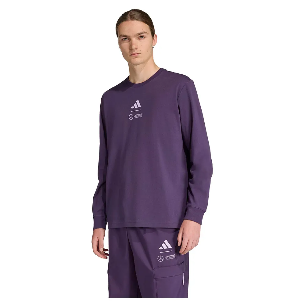 

Лонгслив adidas Mercedes-AMG Petronas Formula One Team Premium Woven, фиолетовый