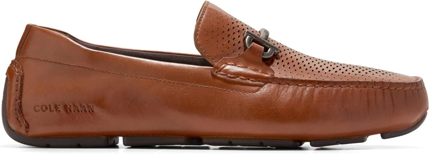Мужские лоферы Cole Haan Grand Laser BitDriver, 2-British Tan Java — фото 4