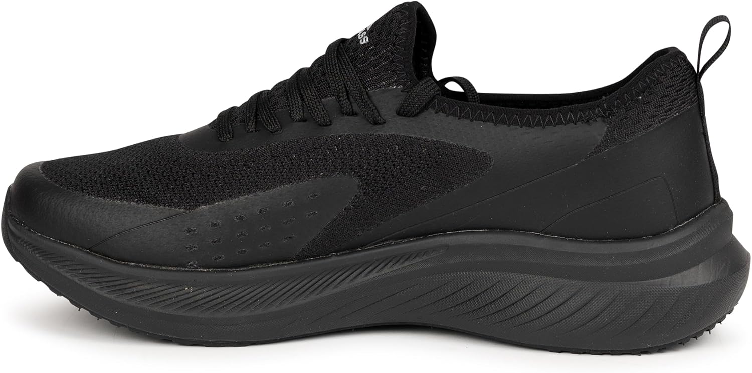 Кроссовки Trespass Mens Active Slipon с амортизирующей подошвой и формованной стелькой Blaise, черный — фото 2