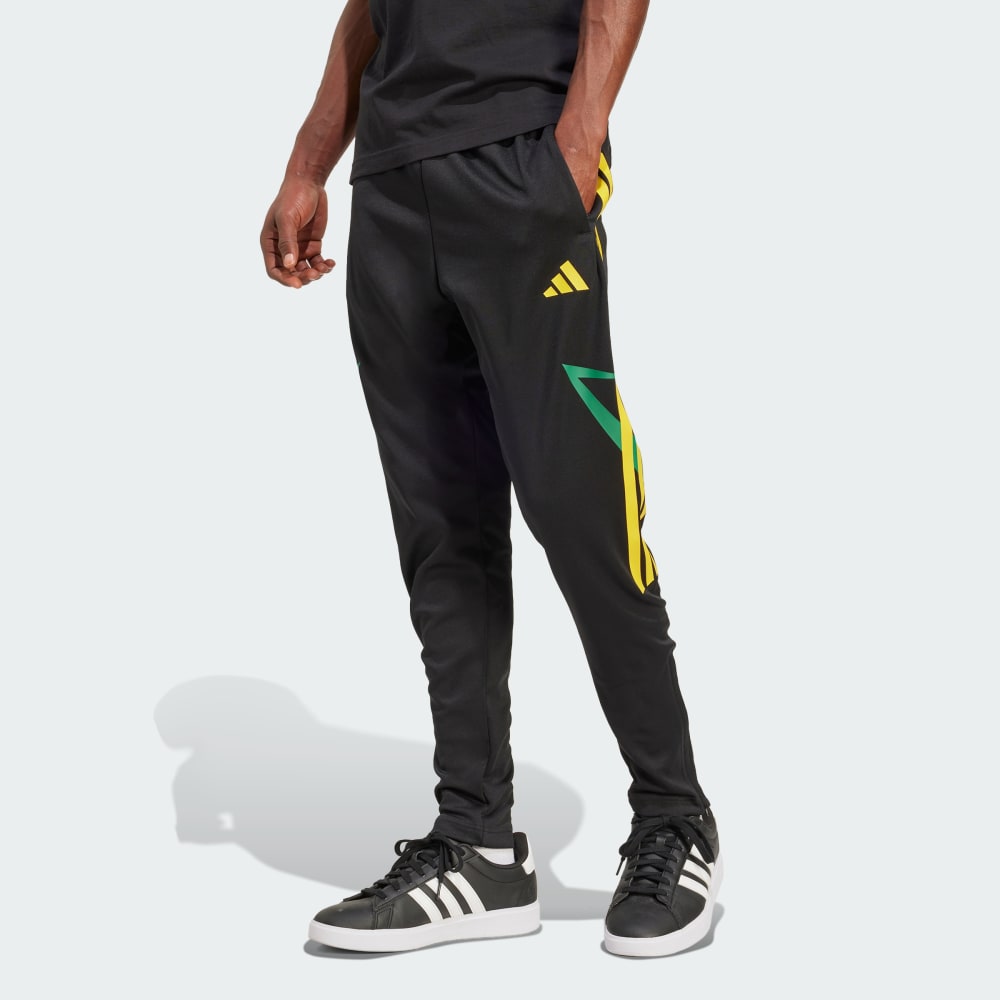 

Спортивные брюки Adidas House of Tiro Nations Pack Pants, цвет Black/Bold Green/Hazy Yellow