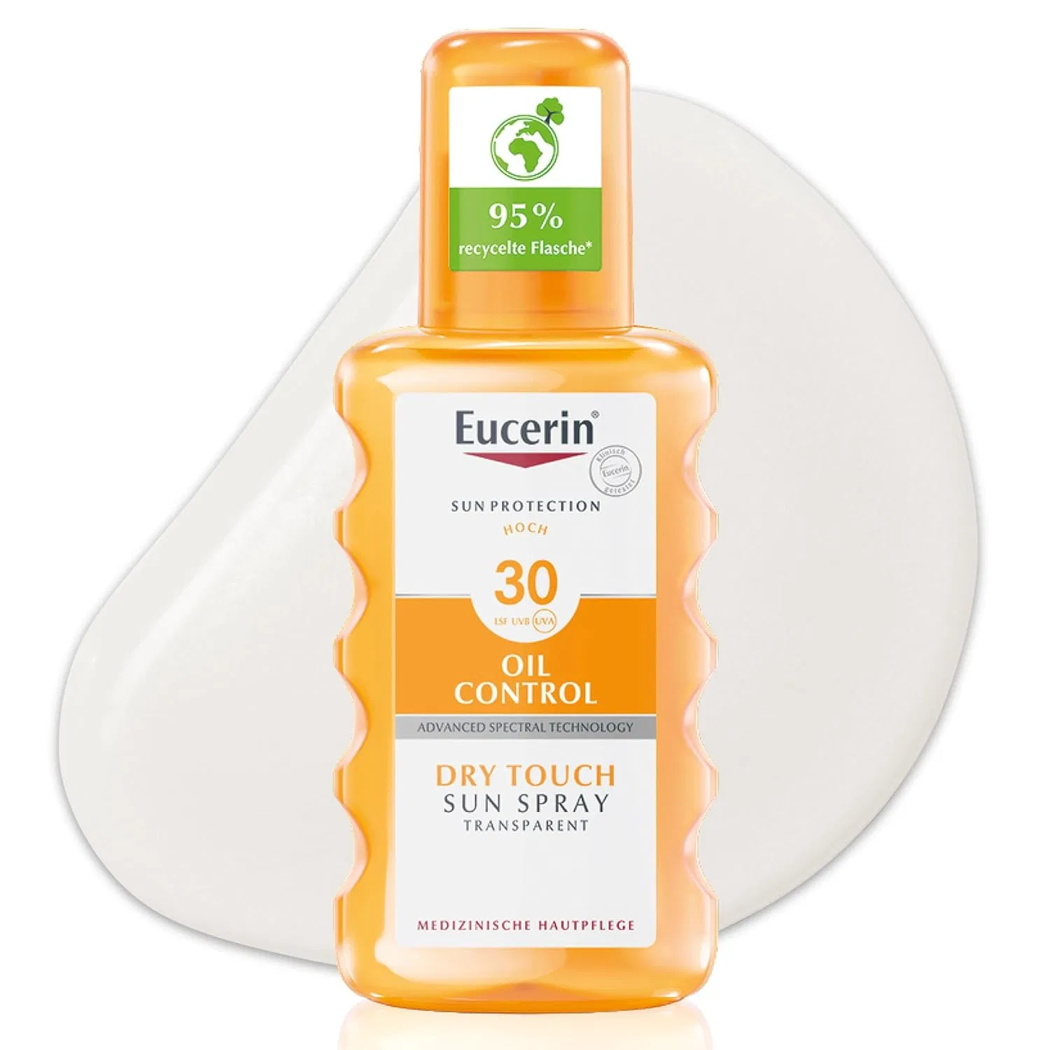 Прозрачный солнцезащитный спрей для тела «Oil Control» SPF 30 от Eucerin, 200 мл Eucerin