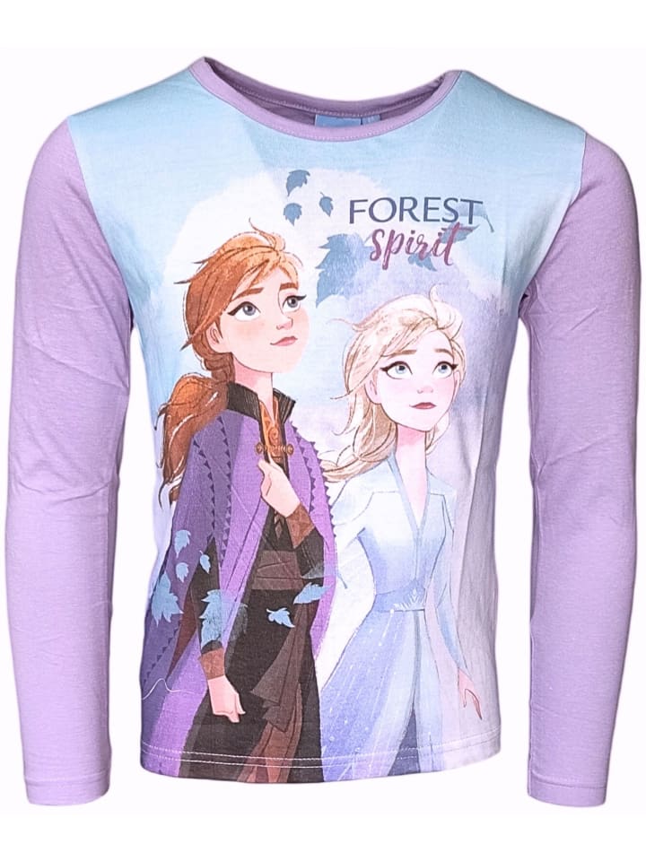 

Рубашка с длинным рукавом Disney Frozen, фиолетовый