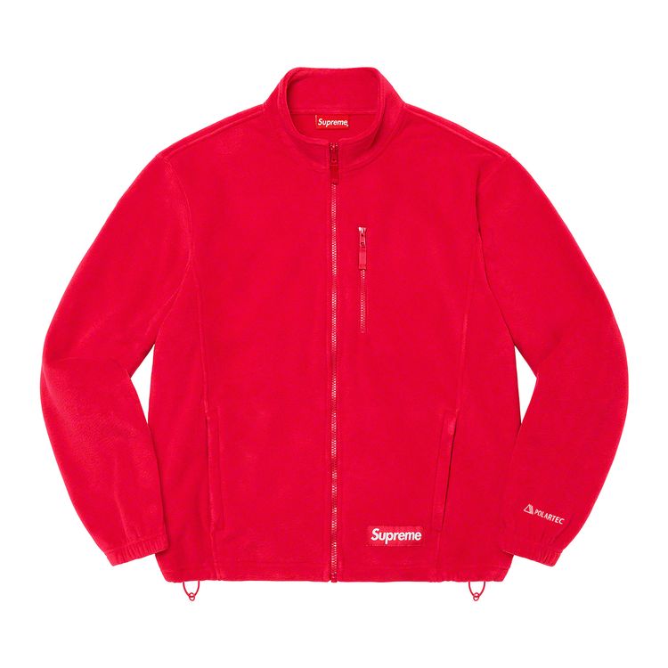 

Куртка Supreme x Polartec Zip Jacket 'Red', красный
