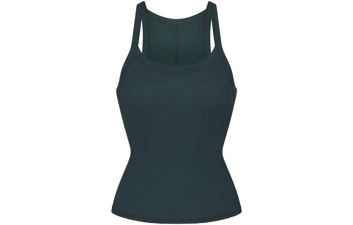 

Спортивный жилет серии FW23 COTTON для женщин, цвет ели зеленый/ели многоцветный Skims