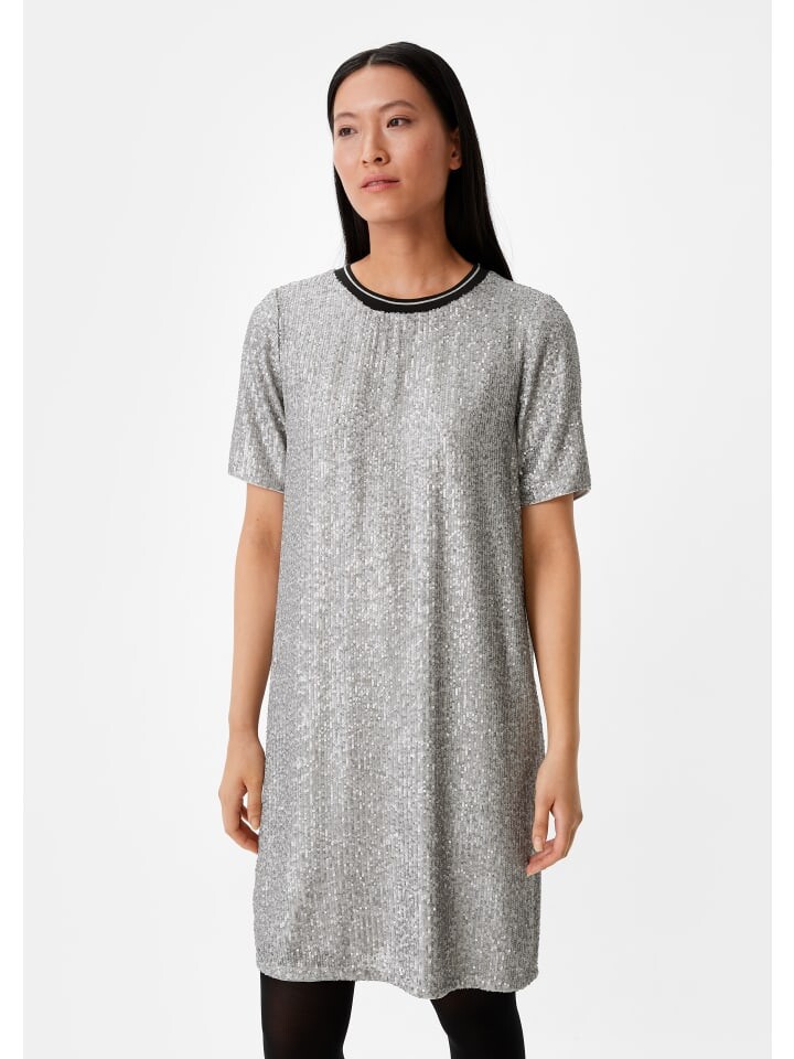 

Короткое платье comma CI Kleid kurz, серебряный
