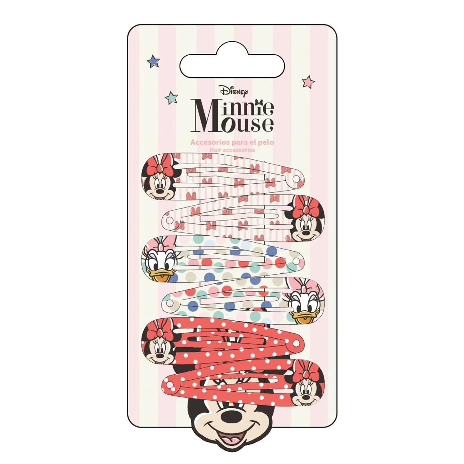 Набор заколок для волос Minnie Mouse and Friends, 6 шт. Cerdá Life'S Little Moments