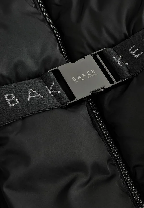 Зимняя куртка стандартного кроя, устойчивая к дождю. Baker By Ted Baker, Black — фото 3