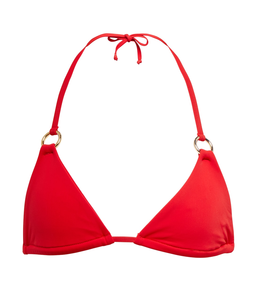 

Мини-топ бикини с кольцом Louisa Ballou, Cherry Red