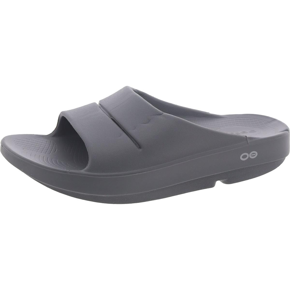 

Мужские спортивные шлепанцы Ooahh OOFOS, цвет slate