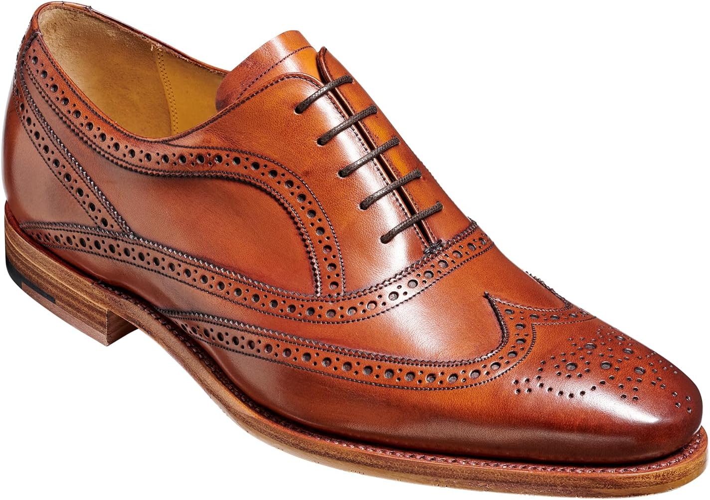 

BARKER Turing Мужские туфли оксфорды из кожи ручной работы - Вечная элегантность и превосходное мастерство для официального и делового стиля, розовый