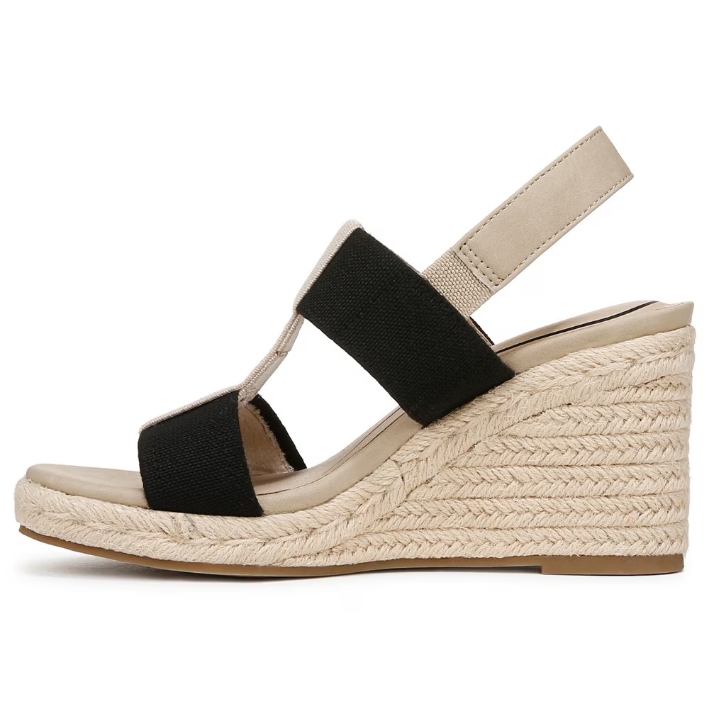 Эспадрильи на танкетке Tallulah Lifestride, black/natural faux leather — фото 4