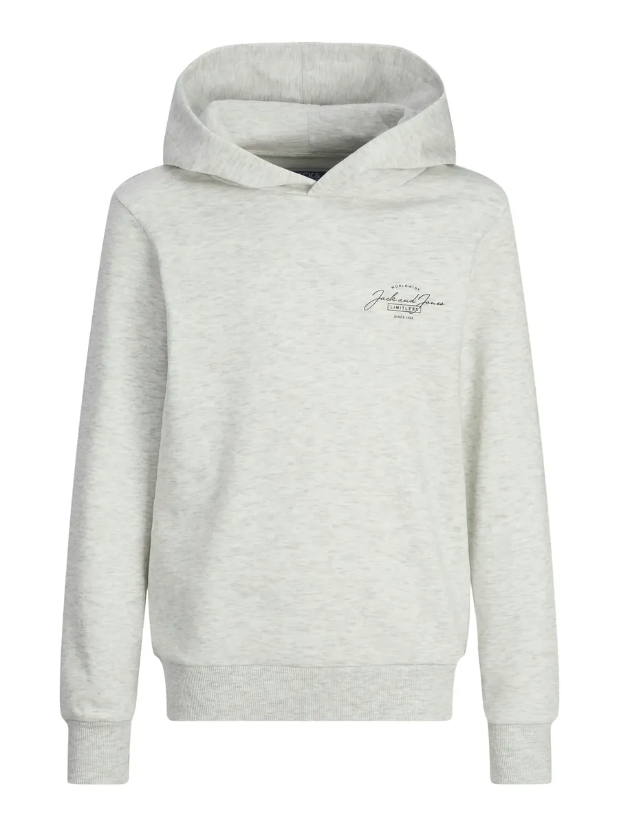 

Детская толстовка с капюшоном Jack & Jones "JJFERRIS SWEAT HOOD JNR" Jack & Jones Junior, белый