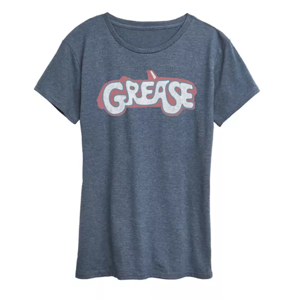 

Женская футболка с логотипом Grease Licensed Character, синий