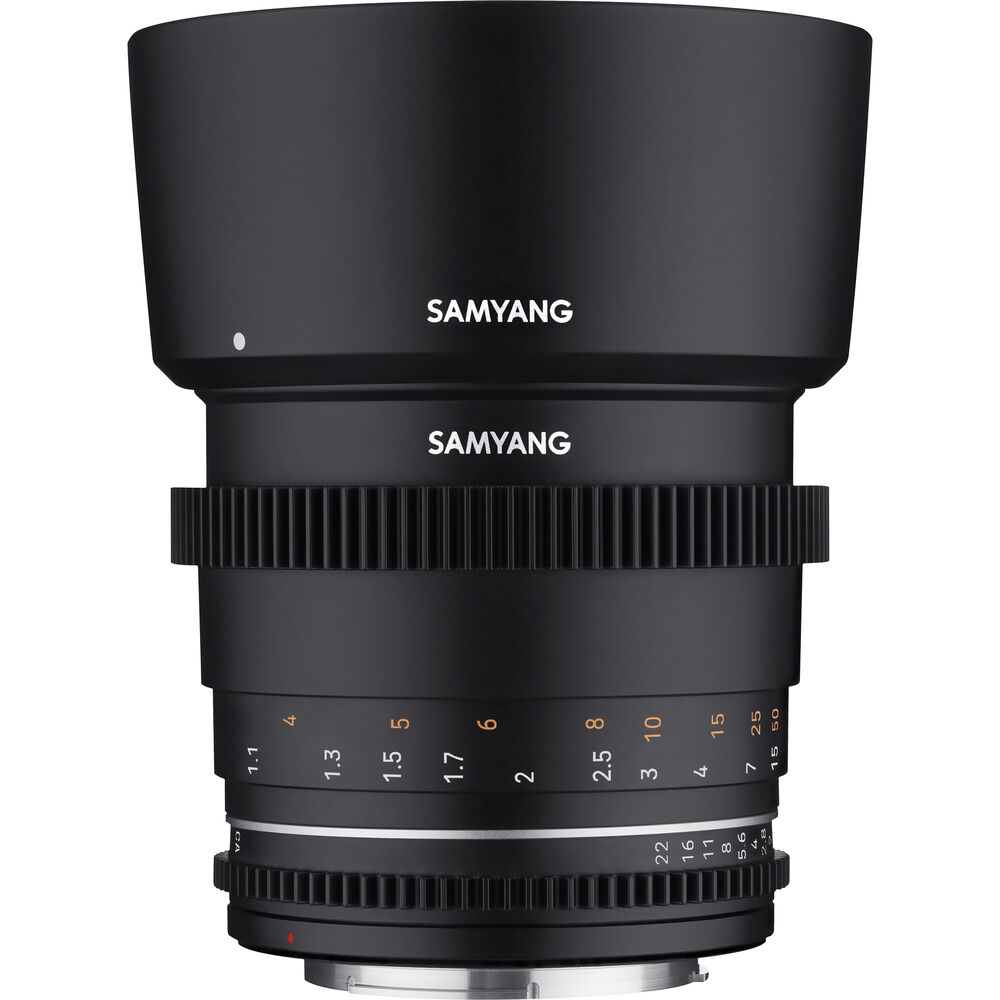 

Кинообъектив Samyang 85mm T1.5 VDSLR MK2 (крепление MFT)