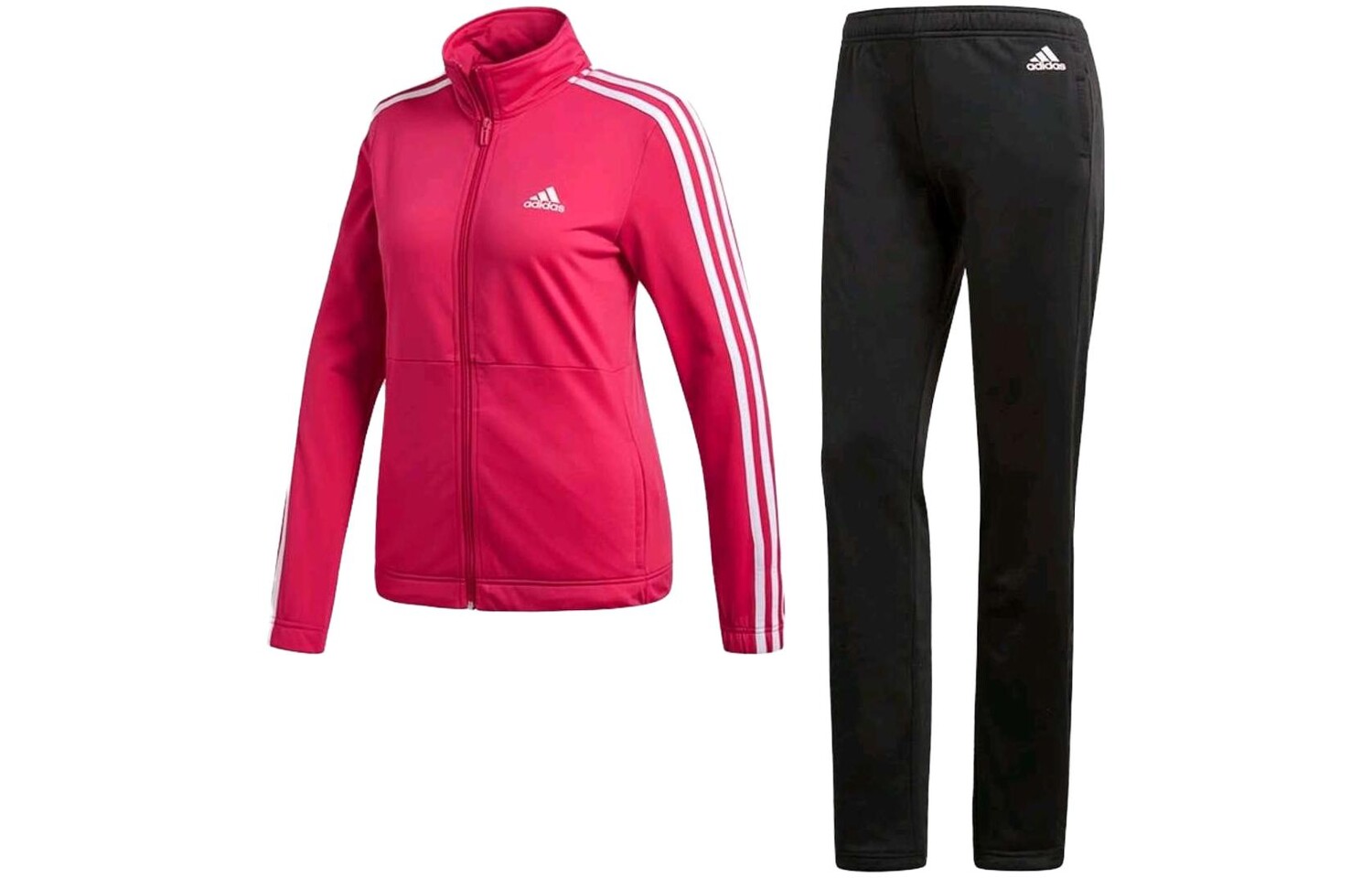 Повседневный комплект женский розовый Adidas