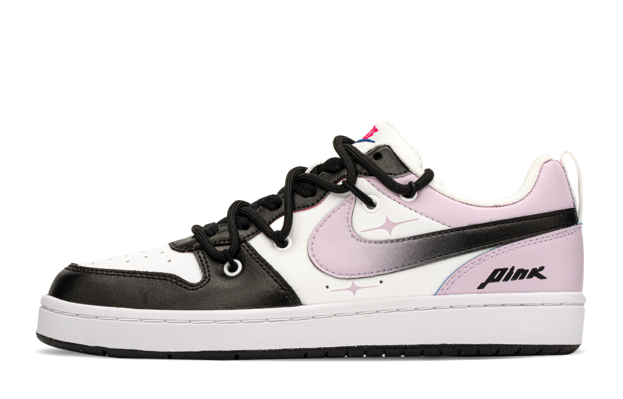 

Женские кроссовки для скейтбординга Nike Court Borough Low, Black/Pink