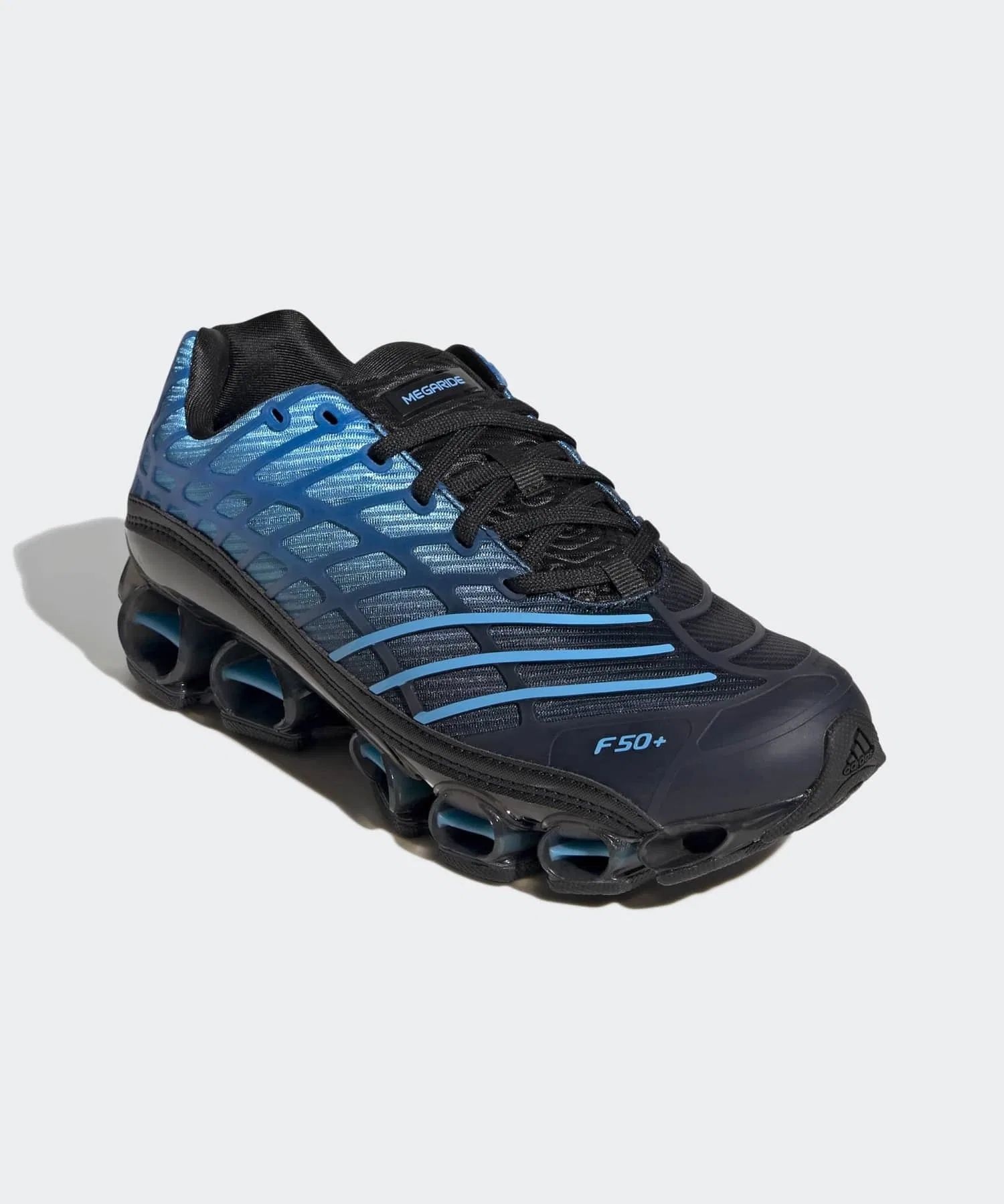 Унисекс кроссовки для бега с сеткой Megaride F50 adidas чёрные — фото 4