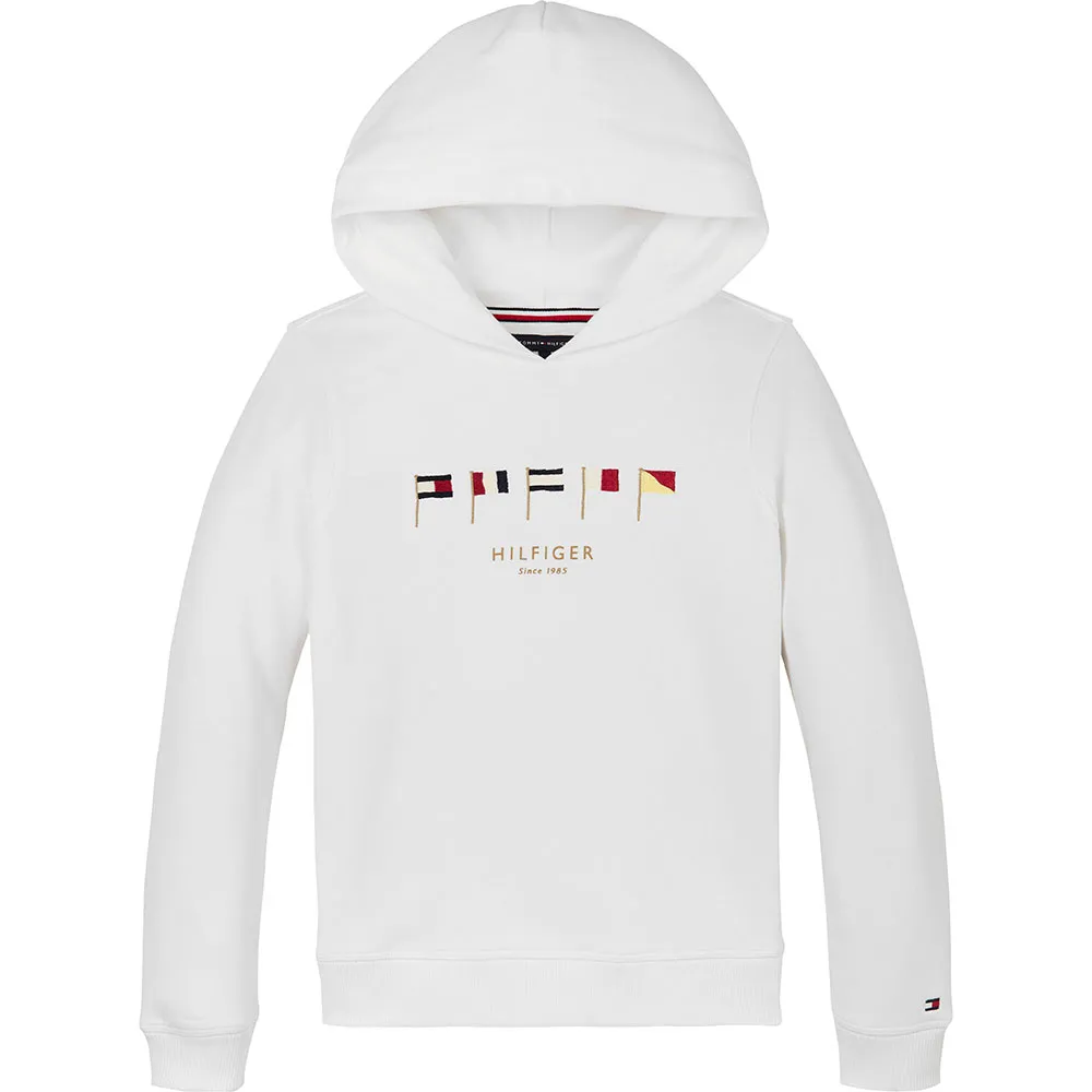

Худи Tommy Hilfiger Multi Flag Regular Fit, белый