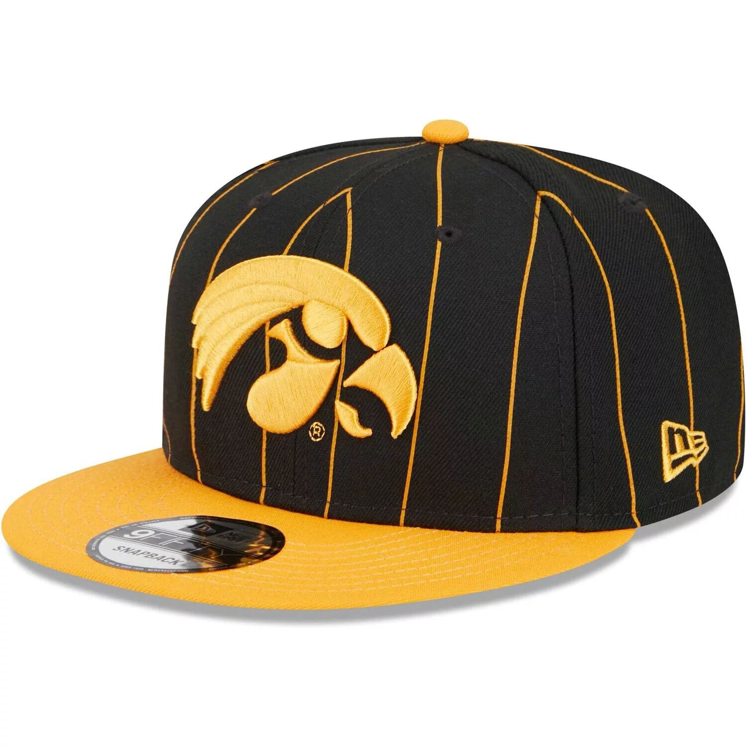 

Мужская кепка New Era черно-золотая Iowa Hawkeyes Vintage 9FIFTY Snapback