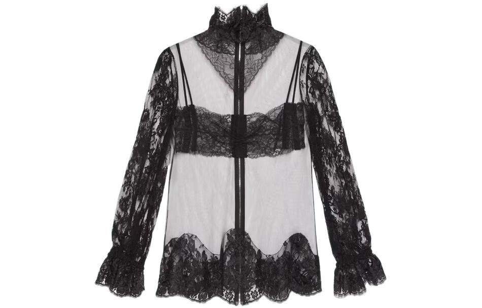 

Рубашка женская черная Gucci