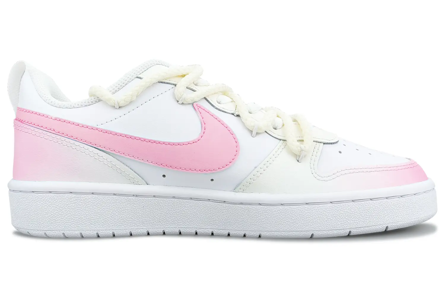 

Кроссовки Nike Court Borough Skateboard Shoes Women's Low-Top Pink/White, Розовый, Кроссовки Nike Court Borough Skateboard Shoes Women's Low-Top Pink/White