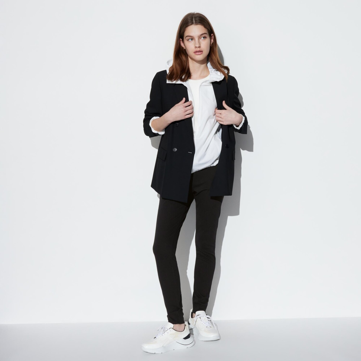 

Леггинсы UNIQLO ультрастрейч, черный