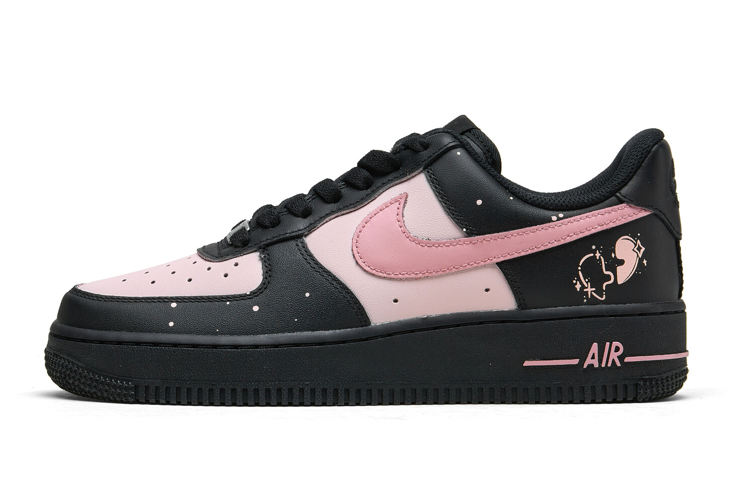 

Женские кроссовки для скейтбординга Nike Air Force 1, Black