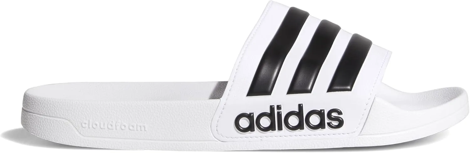 Шлепанцы Adidas Adilette Shower, белый/черный