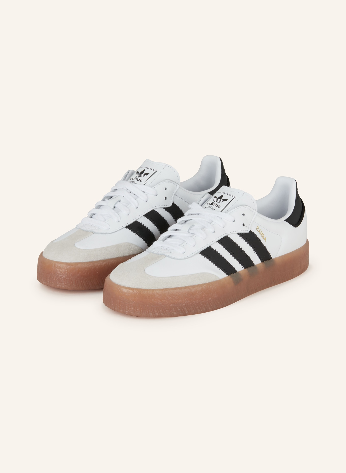 Кроссовки самбэ ж Adidas Originals, мультиколор
