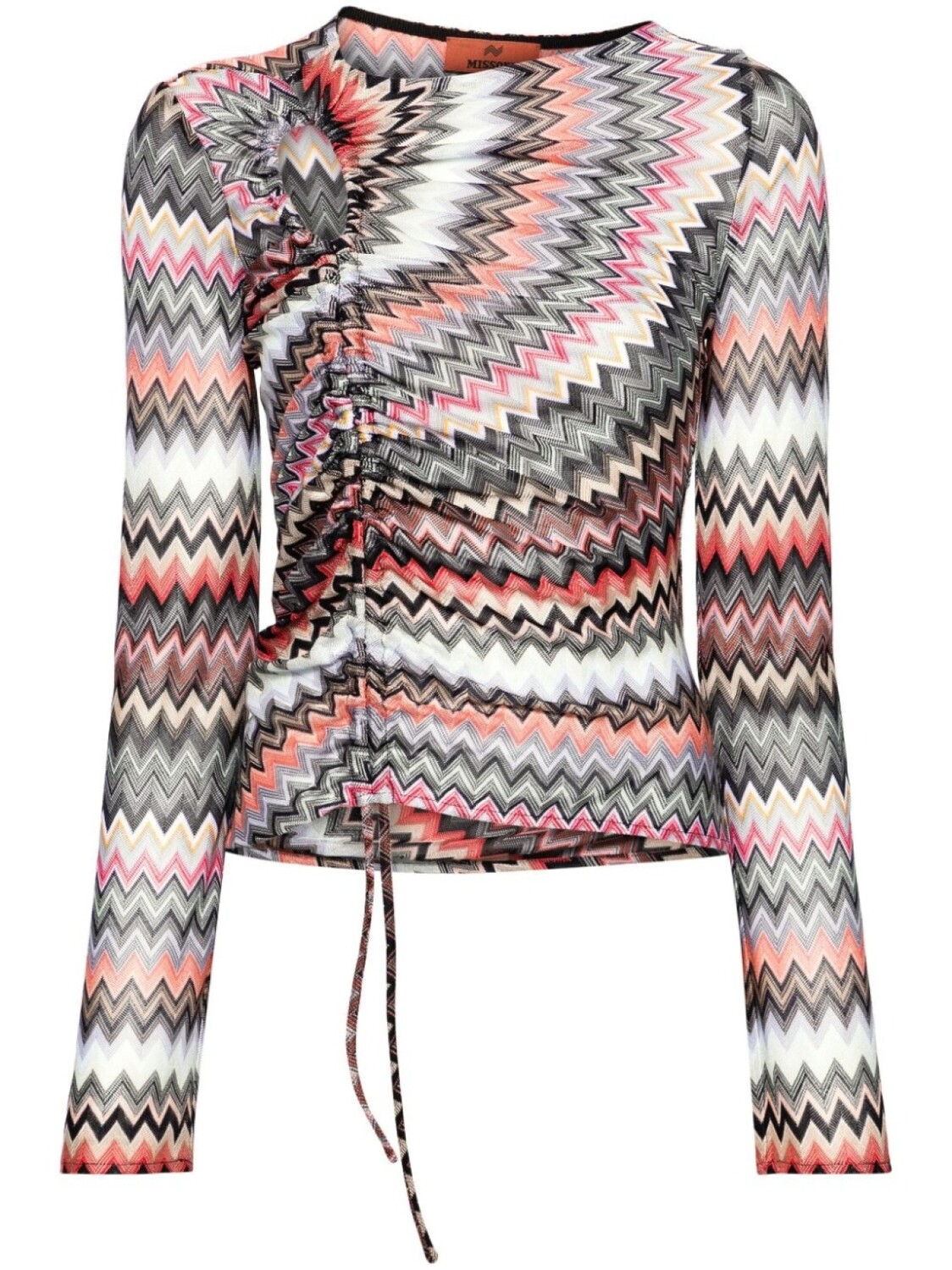 

Missoni футболка асимметричного кроя, черный
