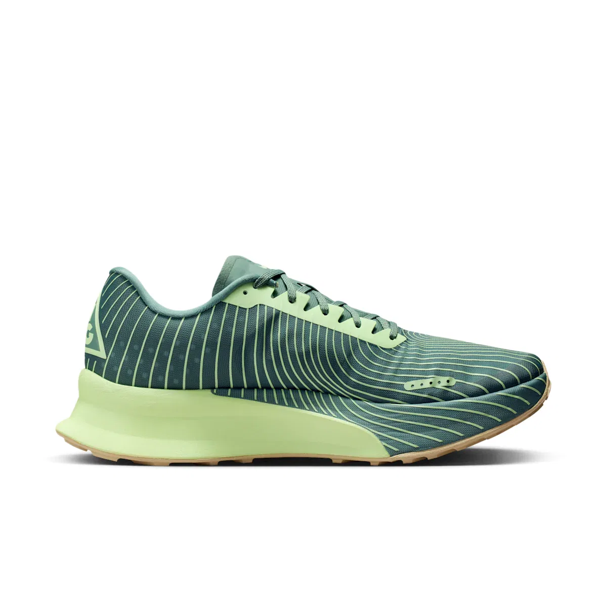 Мужские кроссовки для трейлраннинга ACG Ultrafly Trail Nike, зеленый — фото 3