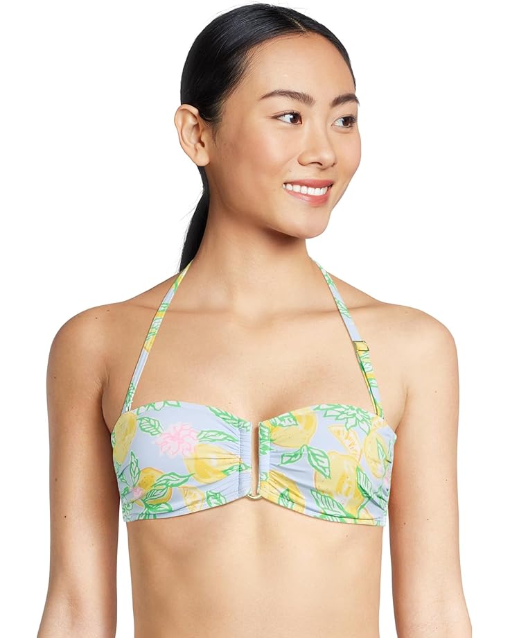 

Пляжный топ Lilly Pulitzer Jessa Top, цвет Bluette Make Lemonade