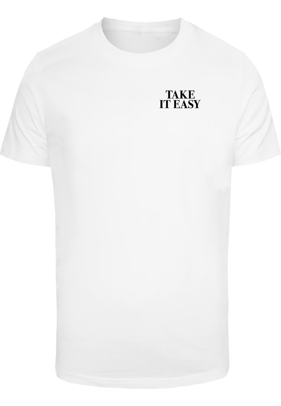 

Рубашка Mister Tee Take It Easy Palm Paradise, белый